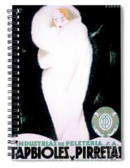 Fur Coats Spiral Notebooks