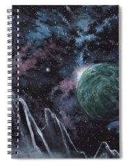 Scifi Spiral Notebooks