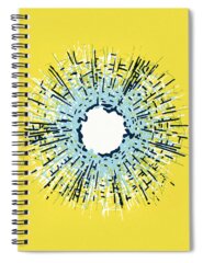 Broken Glass Spiral Notebooks