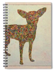 Chihuahua Colorful Spiral Notebooks