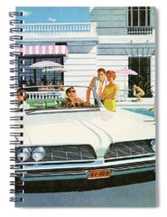 Automobile Parts Spiral Notebooks
