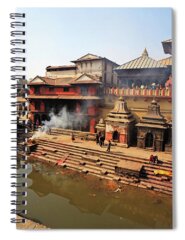 Pashupatinath Temple Spiral Notebooks