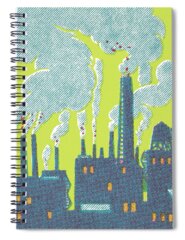 Air Pollution Spiral Notebooks
