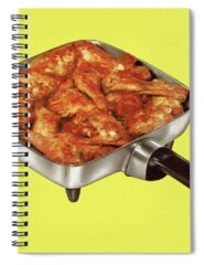 Fried Chicken Spiral Notebooks
