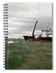 Alaska Storm Spiral Notebooks