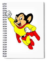 Mighty Mouse Spiral Notebooks