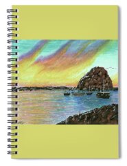 Morro Rock Spiral Notebooks
