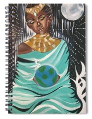 Mother Earth Spiral Notebooks