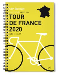 Le Tour De France Spiral Notebooks