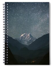M Sky Spiral Notebooks