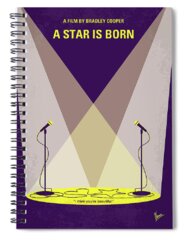 A Star Is Born Spiral Notebooks