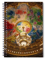 Paris Opera House Spiral Notebooks