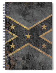 Confederate Flag Spiral Notebooks