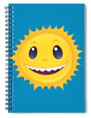 Smiley Face Spiral Notebooks