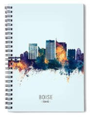 Boise Idaho Spiral Notebooks