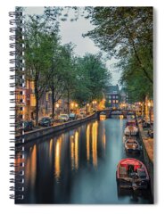 Amsterdam Houses Spiral Notebooks
