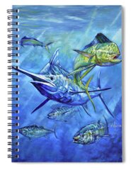 Florida Marlins Spiral Notebooks