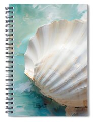 Shell Spiral Notebooks