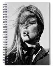 Bridget Bardot Spiral Notebooks