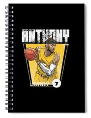 Carmelo Anthony Spiral Notebooks