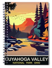 Ohio River Valley Spiral Notebooks