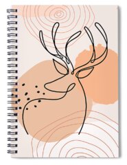 Terracotta Room Spiral Notebooks