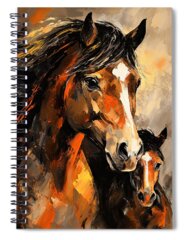 Saddlebred Spiral Notebooks