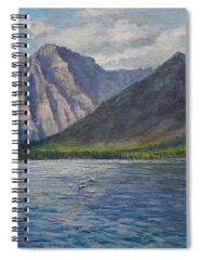 Glacier National Park Hotels Spiral Notebooks