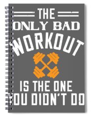 Gym Spiral Notebooks