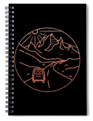 Moving Traffic Spiral Notebooks