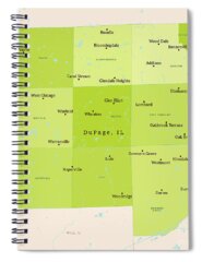 Dupage County Spiral Notebooks