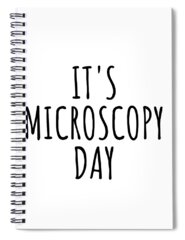 Microscopy Spiral Notebooks