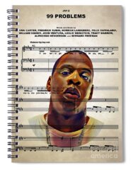 Jay Z Spiral Notebooks