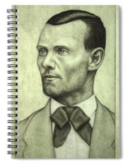 Jesse James Spiral Notebooks
