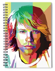 Jon Bon Jovi Spiral Notebooks