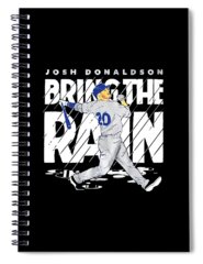 Josh Donaldson Spiral Notebooks