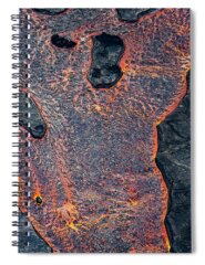 Lava Field Spiral Notebooks