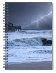 Lightning Strike Spiral Notebooks