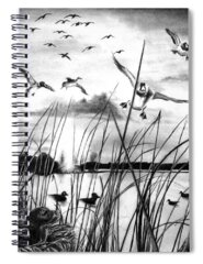 Duck Weed Spiral Notebooks