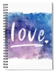 Designs Similar to Love watercolor in blue
