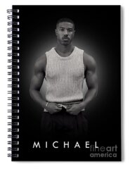 Michael B Jordan Spiral Notebooks