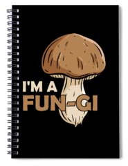 Mushrooming Spiral Notebooks