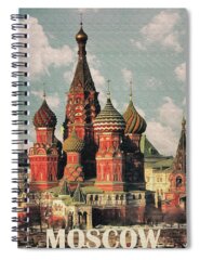 Onion Domes Spiral Notebooks