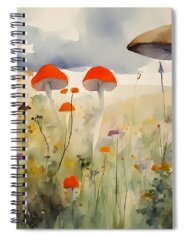 Mushroom Clouds Spiral Notebooks