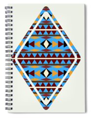Native American Symbols Spiral Notebooks