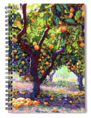 Mandarin Oranges Spiral Notebooks