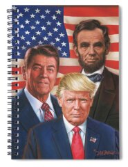 American Realism Spiral Notebooks