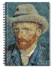 Van Gogh Ear Spiral Notebooks