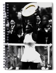 Womens Tennis Association Spiral Notebooks