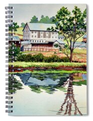 Farmscape Spiral Notebooks